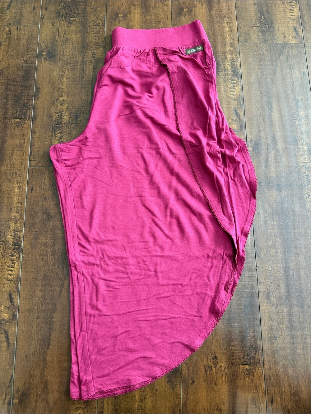 Matilda Jane Magenta Asymmetric Capri